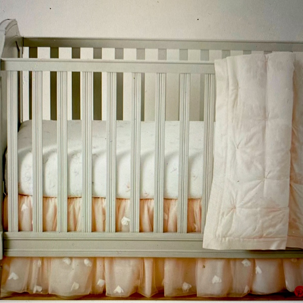 POTTERY BARN KIDS (NWT) Tulle Crib Skirt